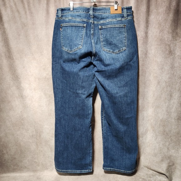 JUDY BLUE denim Jeans 90's Straight Fit medium wash Size 20W stretch 7 pocket - Picture 7 of 12